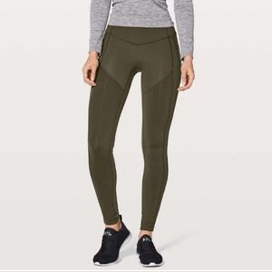 Rare* Lululemon All The Right Places Pant II 28" Dark Olive